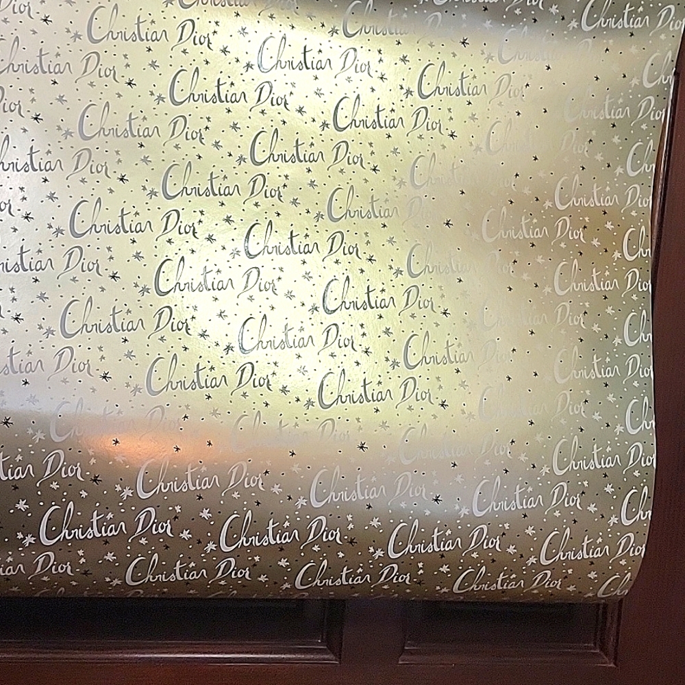 DIOR DOUBLE SIDED WRAPPING PAPER - Picture 4 of 6